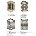 stainless steel small home office elevator cabin design